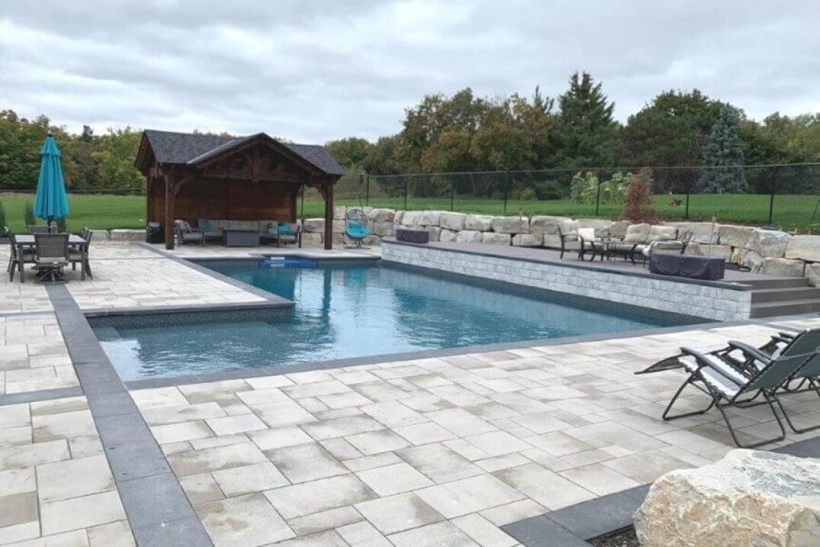 Concrete pool installation company Stouffville