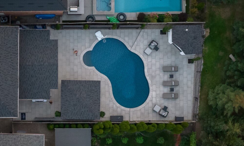 Pool placement and design